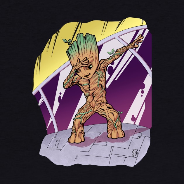 Baby Groot Dabs by MentalPablum